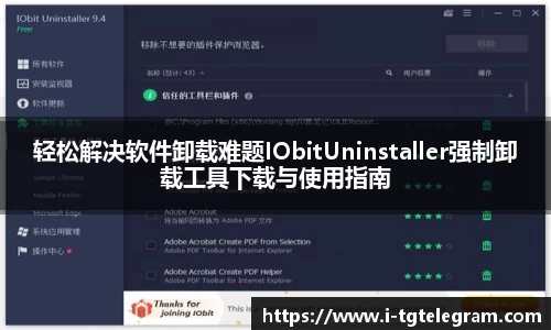 轻松解决软件卸载难题IObitUninstaller强制卸载工具下载与使用指南
